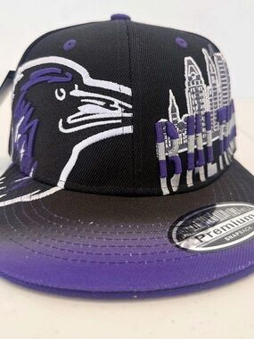 Baltimore Ravens  Snapback Black & Purple